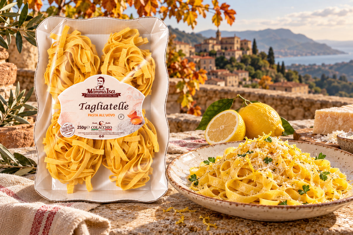 Tagliatelle all’Uovo Colacchio Mamma Isa – Eierbandnudeln, 250 g