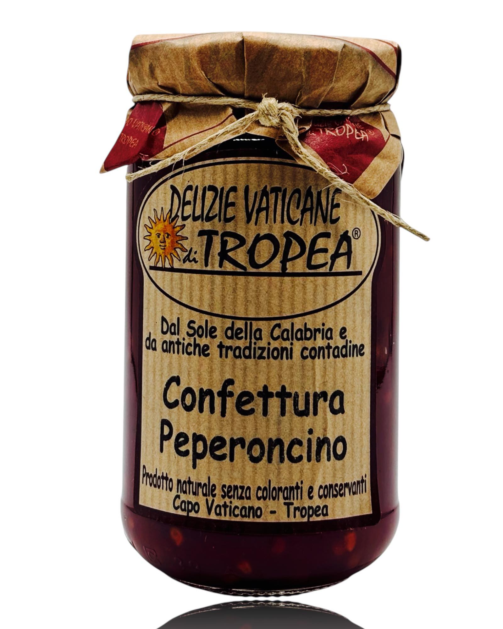 Confettura Peperoncino - Kalabrische Chili - Marmelade, 212ml Bella Italia store Delikatessen Bella Italia store