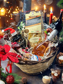 Exklusiver Weihnachtsgeschenkkorb mit italienischen Spezialitäten Bella Italia store Delikatessen Bella Italia store