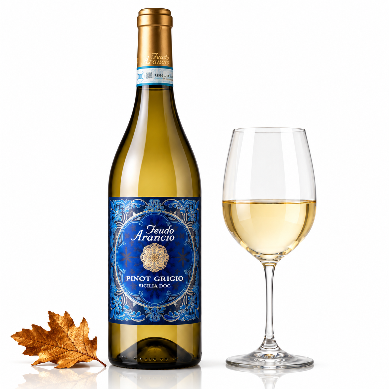 Feudo Arancio Pinot Grigio Sicilia DOC 2025– Italienischer Weißwein aus Sizilien