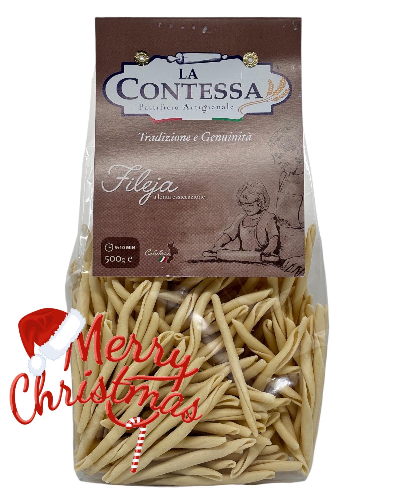 Fileja - Traditionelle italienische Pasta aus Kalabrien, 500g