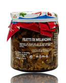 Filetti di Melanzane – Italienische Auberginenfilets in nativem Olivenöl – 270g Bella Italia store Delikatessen Bella Italia store