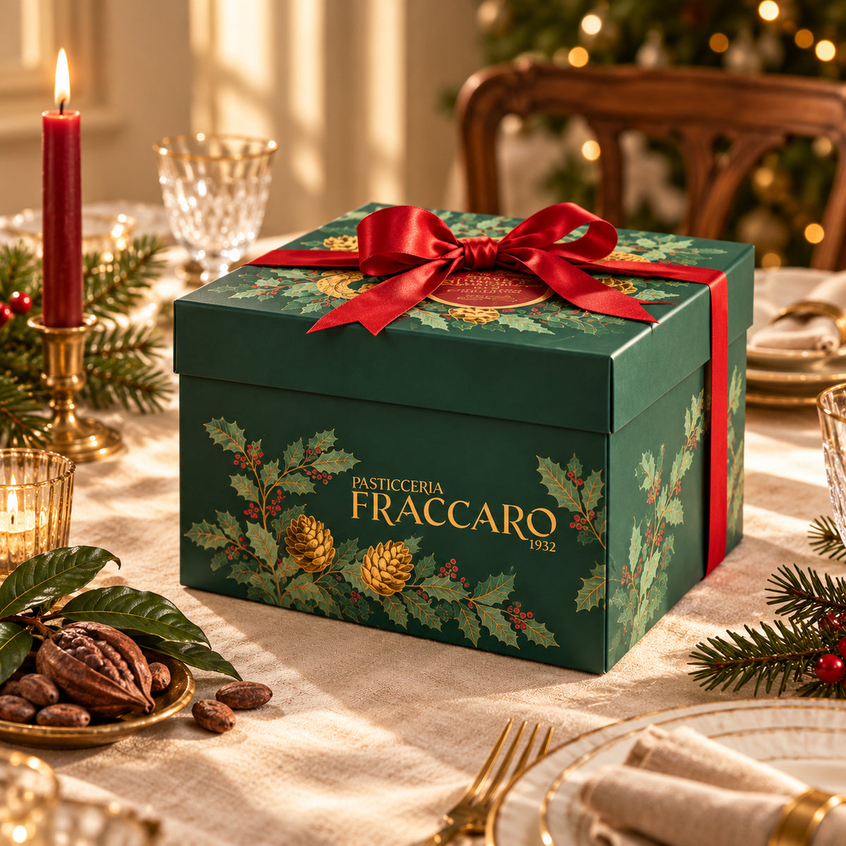 Fraccaro Panettone Vienna Style – Aprikose & Schokolade, 750 g – ab November erhältlich