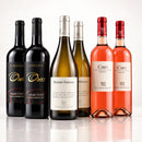 Italienisches Weinpaket – Rot, Weiß & Rosé 6er Set aus Italien – Produktset auf der originalen Unterlage