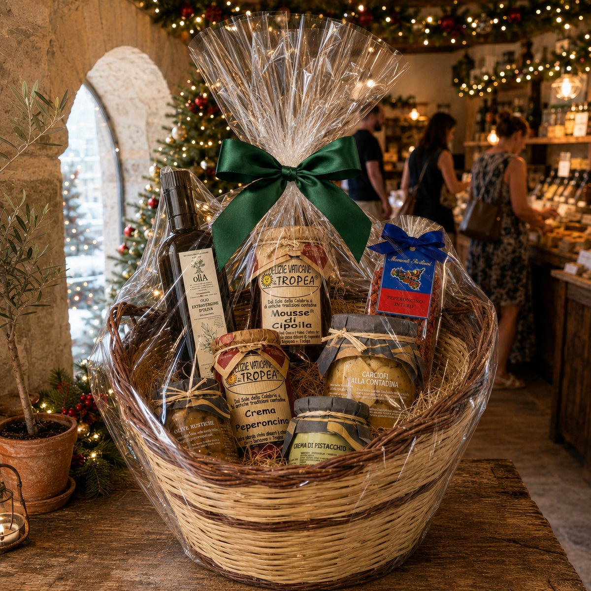 Italienischer Gourmet Geschenkkorb