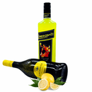 Lemon Spritz Aperitivo Italiano al Limone 1L – erfrischender Zitronen-Aperitif mit gratis Prosecco Frizzante. Perfekt für Sommerabende – Bella Italia Store.