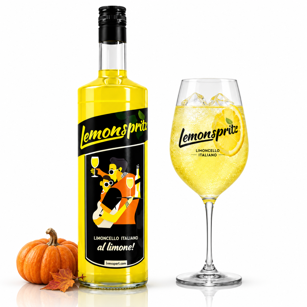Lemon Spritz Aperitivo Italiano al Limone - 1L