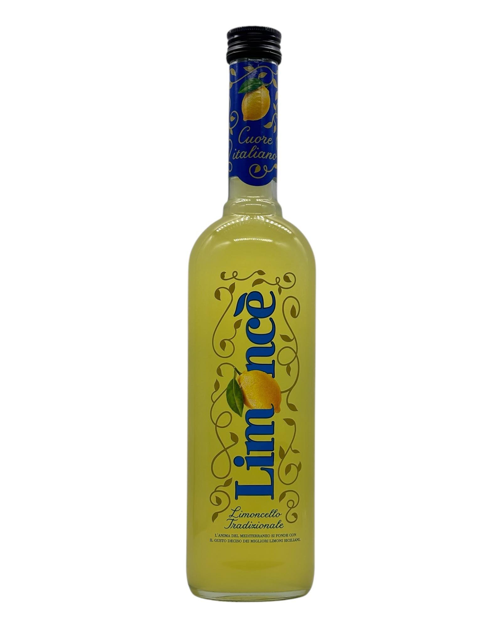 Limoncè Limoncello Tradizionale – Italienischer Zitronenlikör Bella Italia store Grappa Bella Italia store