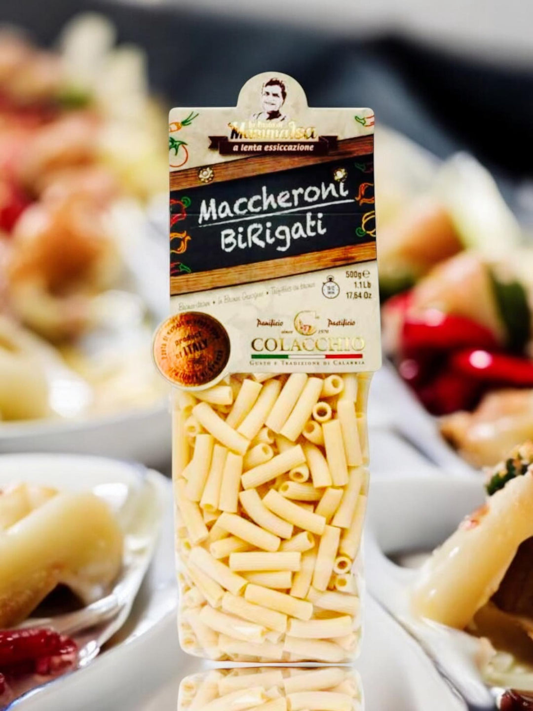 Maccheroni Birigati 500g – Italienische Pasta mit geriffelter Oberfläche