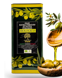 Olio Extra Vergine di Oliva Biologico – 5 Liter Kanister, Kaltgepresst Bella Italia store Delikatessen Bella Italia store