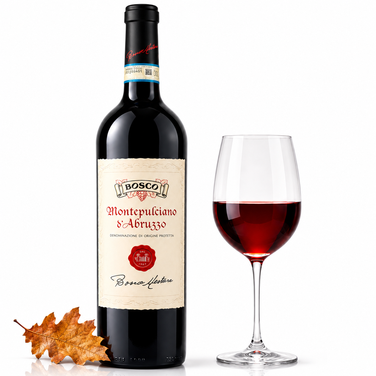 2021 Montepulciano d'Abruzzo DOC Bosco Nestore – Italienischer Rotwein aus Abruzzen