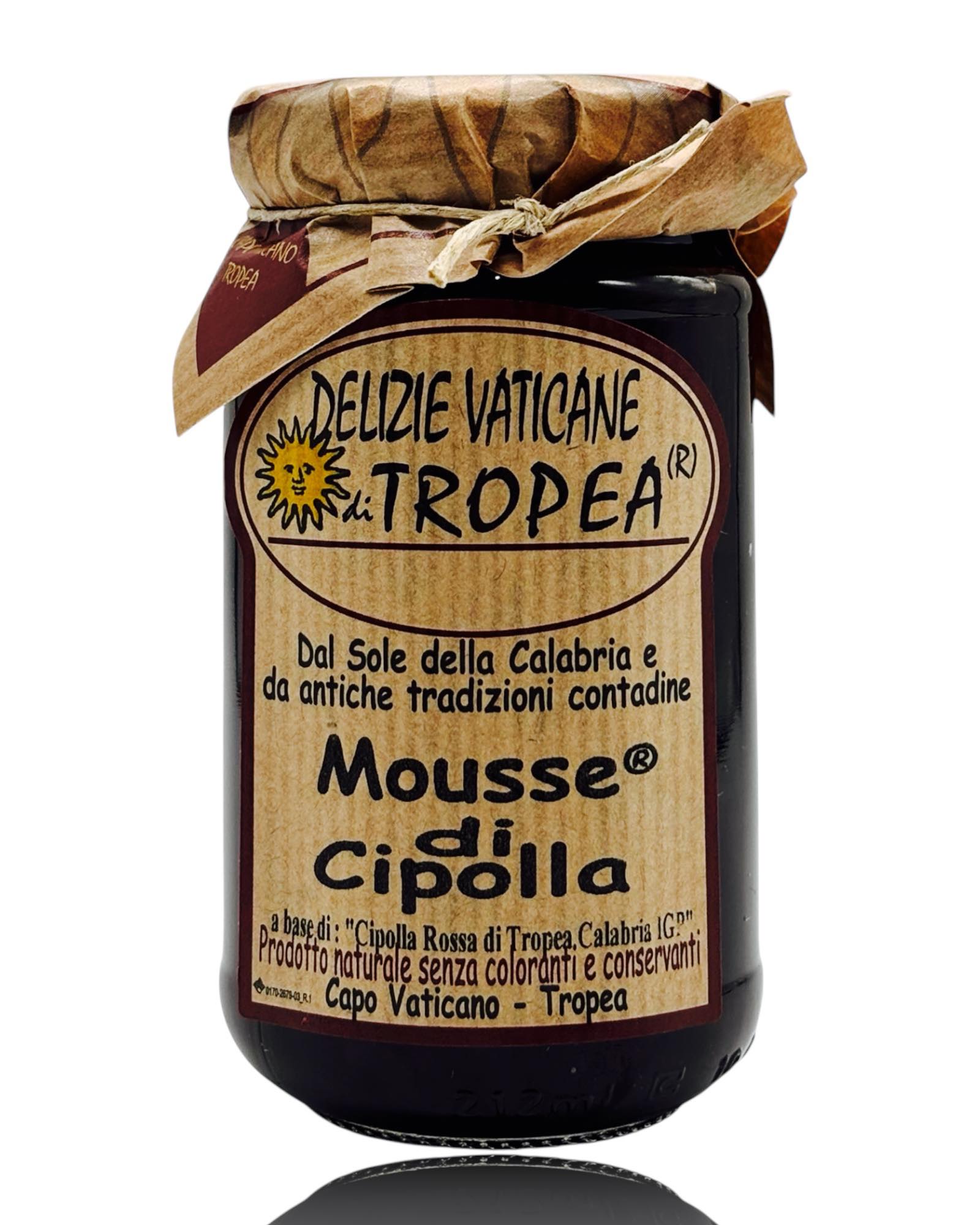 Mousse di Cipolla – Kalabrische Zwiebelcreme mit roten Tropea-Zwiebeln – 212ml | Bella Italia Store