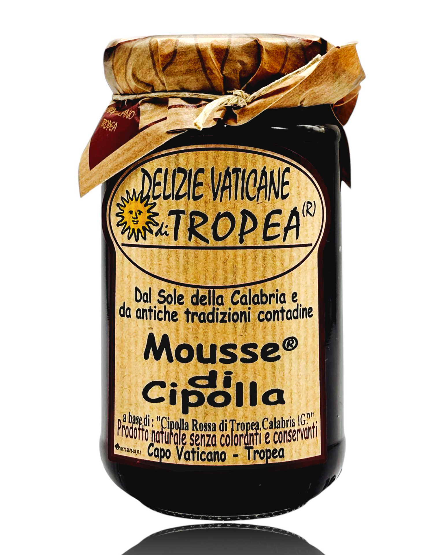 Zwiebelmousse aus Tropea IGP