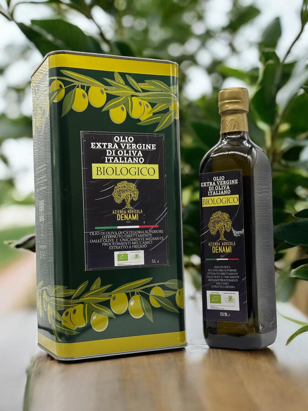 Olio Extra Vergine di Oliva Biologico – 5 Liter Kanister, Kaltgepresst