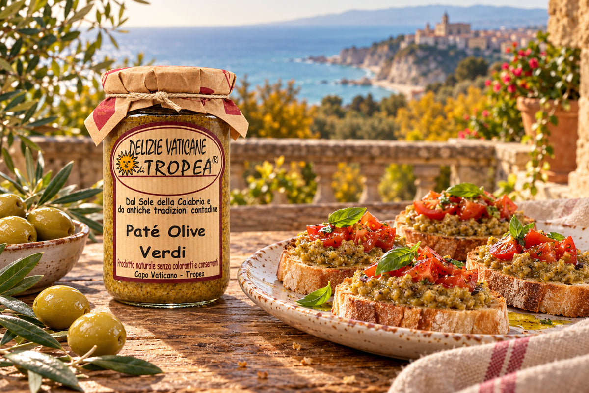 Paté di Olive Verdi – Grüne Olivencreme aus Kalabrien, 230 g
