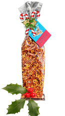 Peperoncino Frantumato – Italienische scharfe Gewürzmischung, festlich dekoriert mit Weihnachtsdetails, verfügbar im Bella Italia Store.