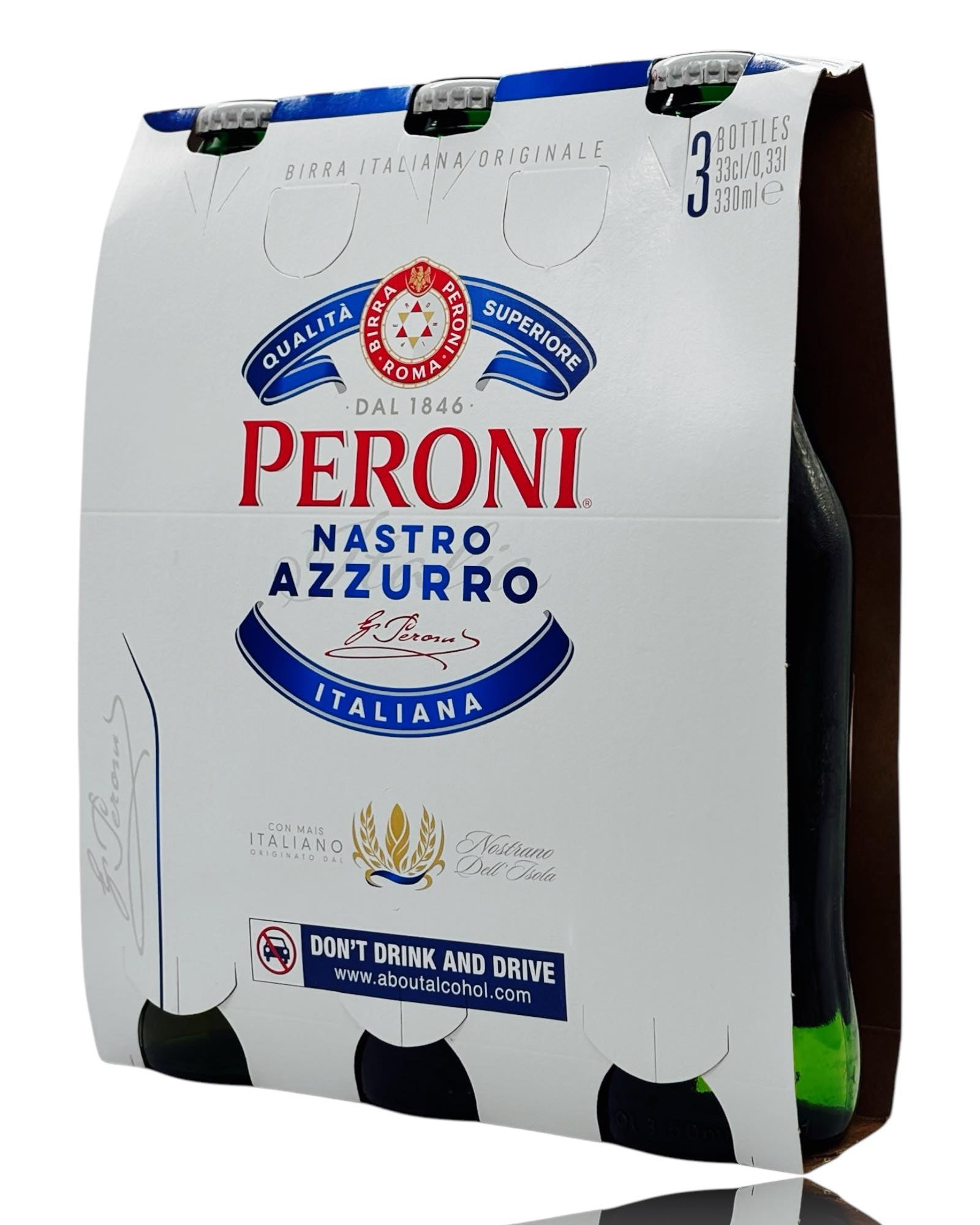 Peroni Nastro Azzurro – Italienisches Premium - Bier im 3er - Pack Bella Italia store Bier Bella Italia store