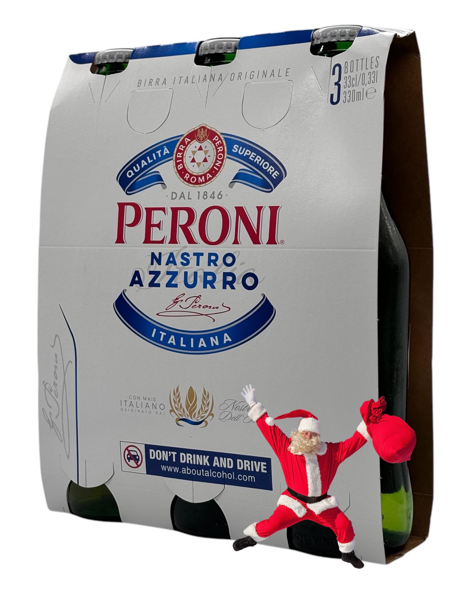 Peroni Nastro Azzurro – Italienisches Premium-Bier im 3er-Pack