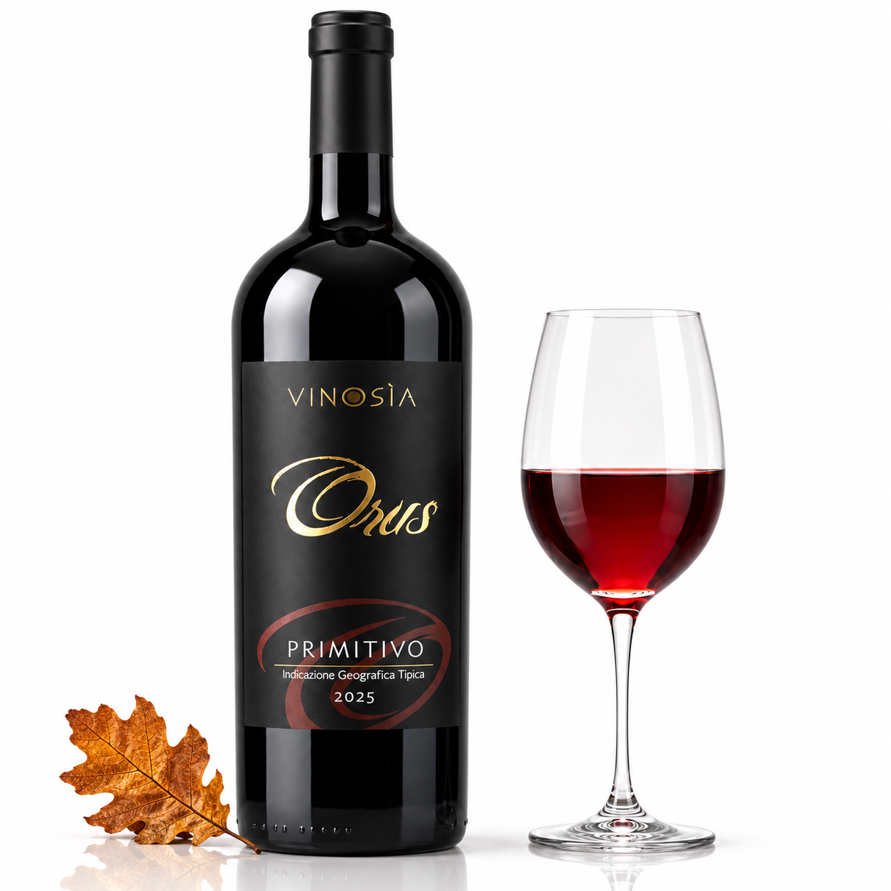 Primitivo Salento IGT 2025 Vinosia Orus – Italienischer Rotwein aus Apulien