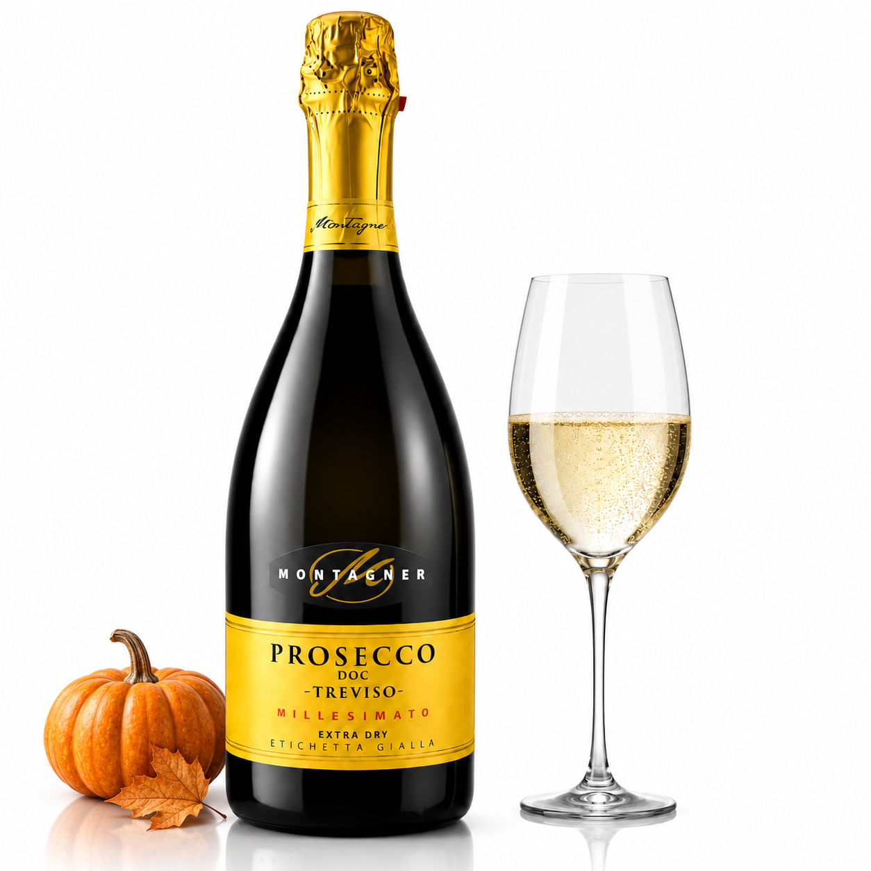 Prosecco DOC Treviso Extra Dry 2024 Montagner – Italienischer Spumante