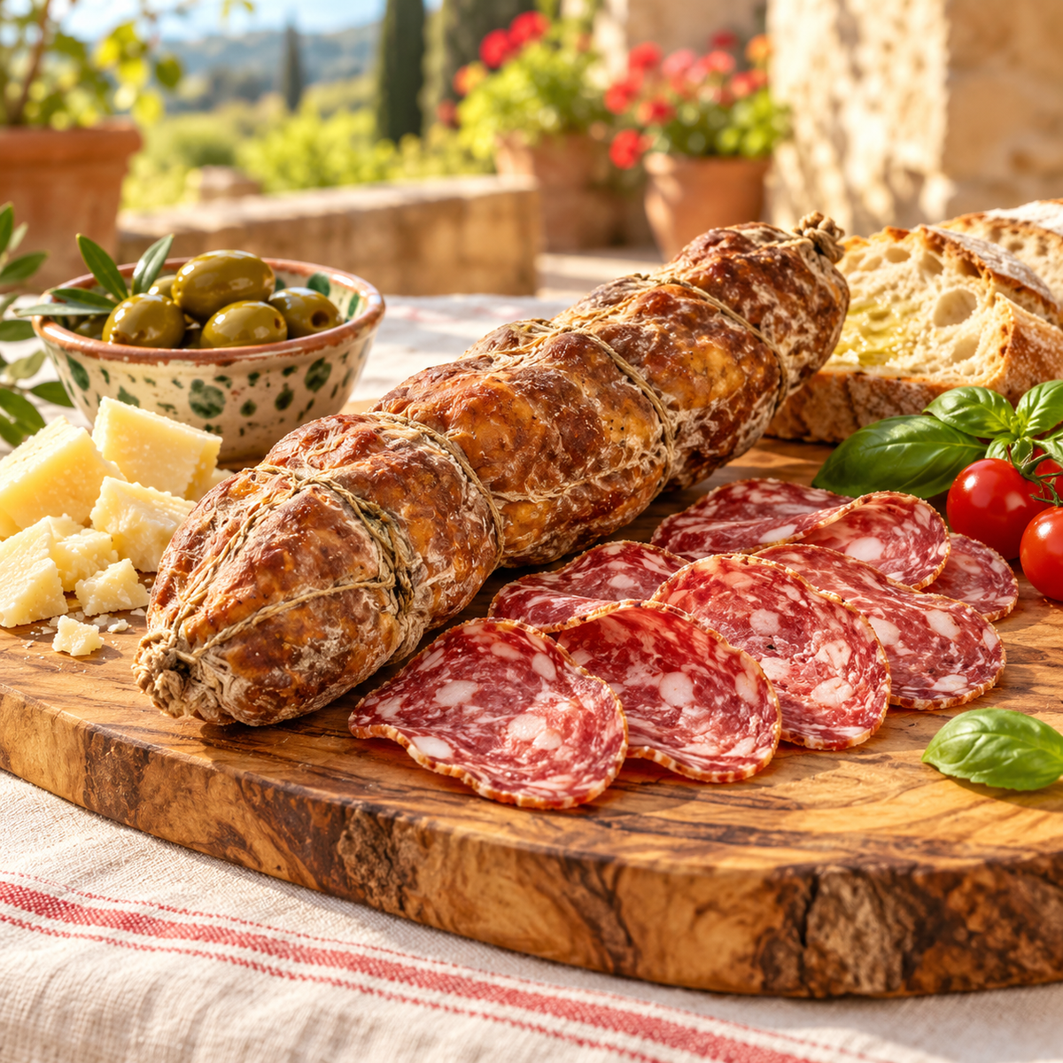 Kalabrische Schweinesalami mild – 500 g