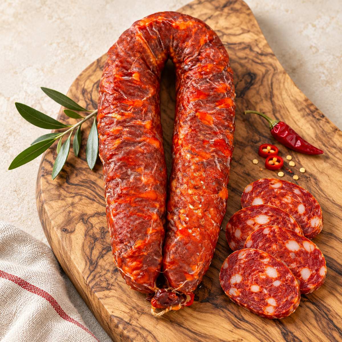 Kalabrische Schweinesalami scharf 300 g