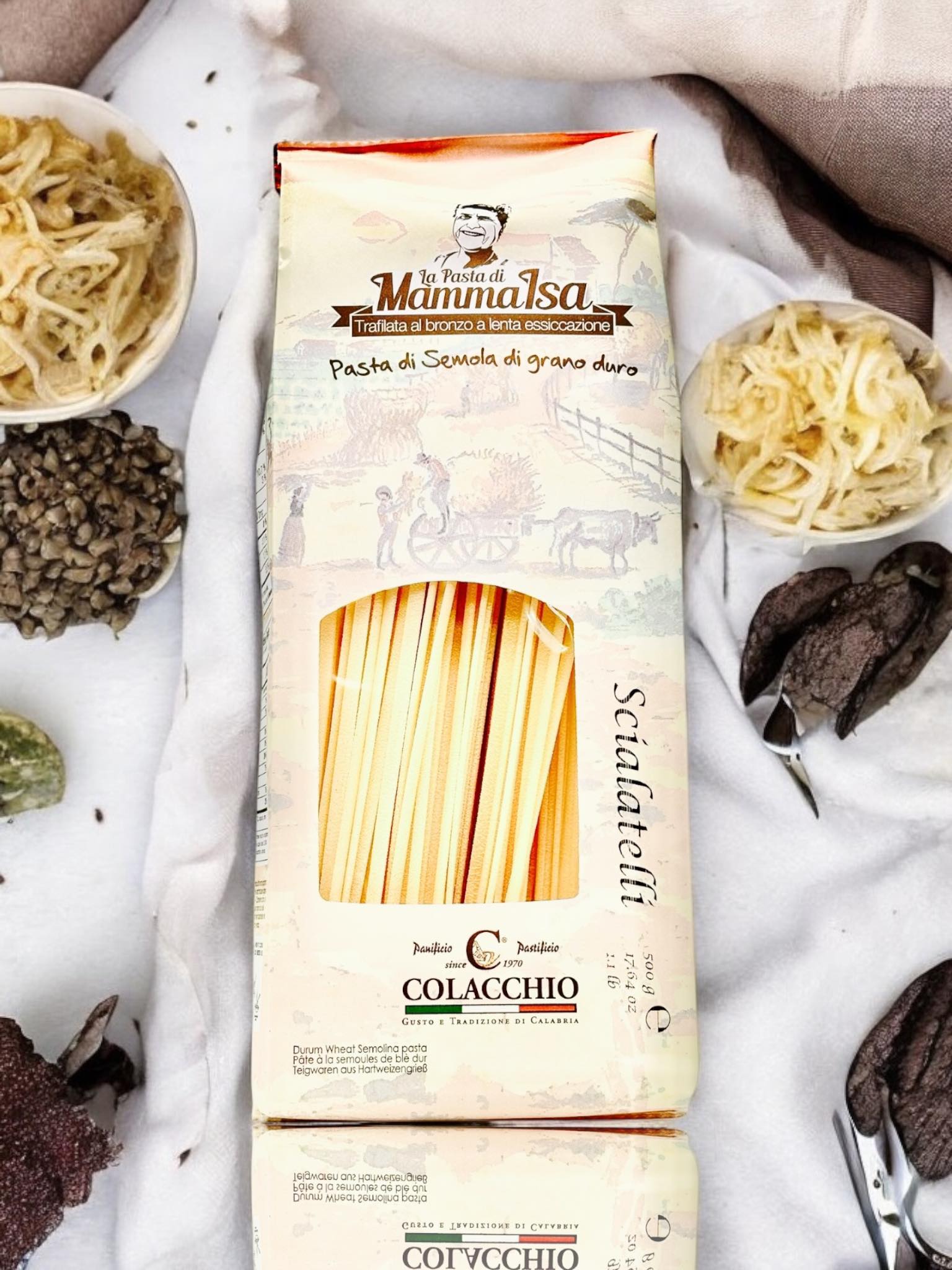 Scialatelli aus Hartweizengrieß von La Pasta di Mamma Isa – 500g