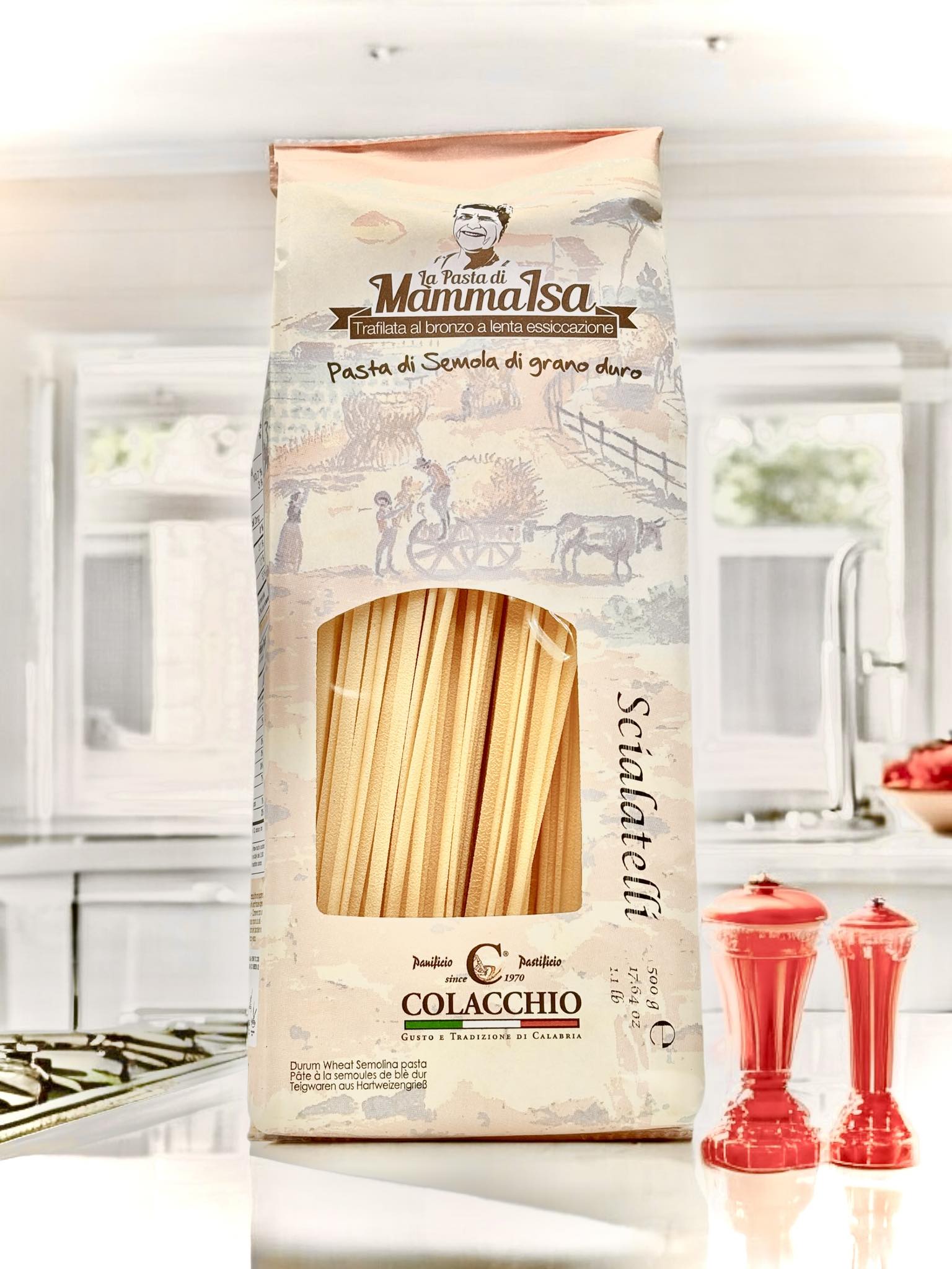 Scialatelli aus Hartweizengrieß von La Pasta di Mamma Isa – 500g Bella Italia store Delikatessen Bella Italia store