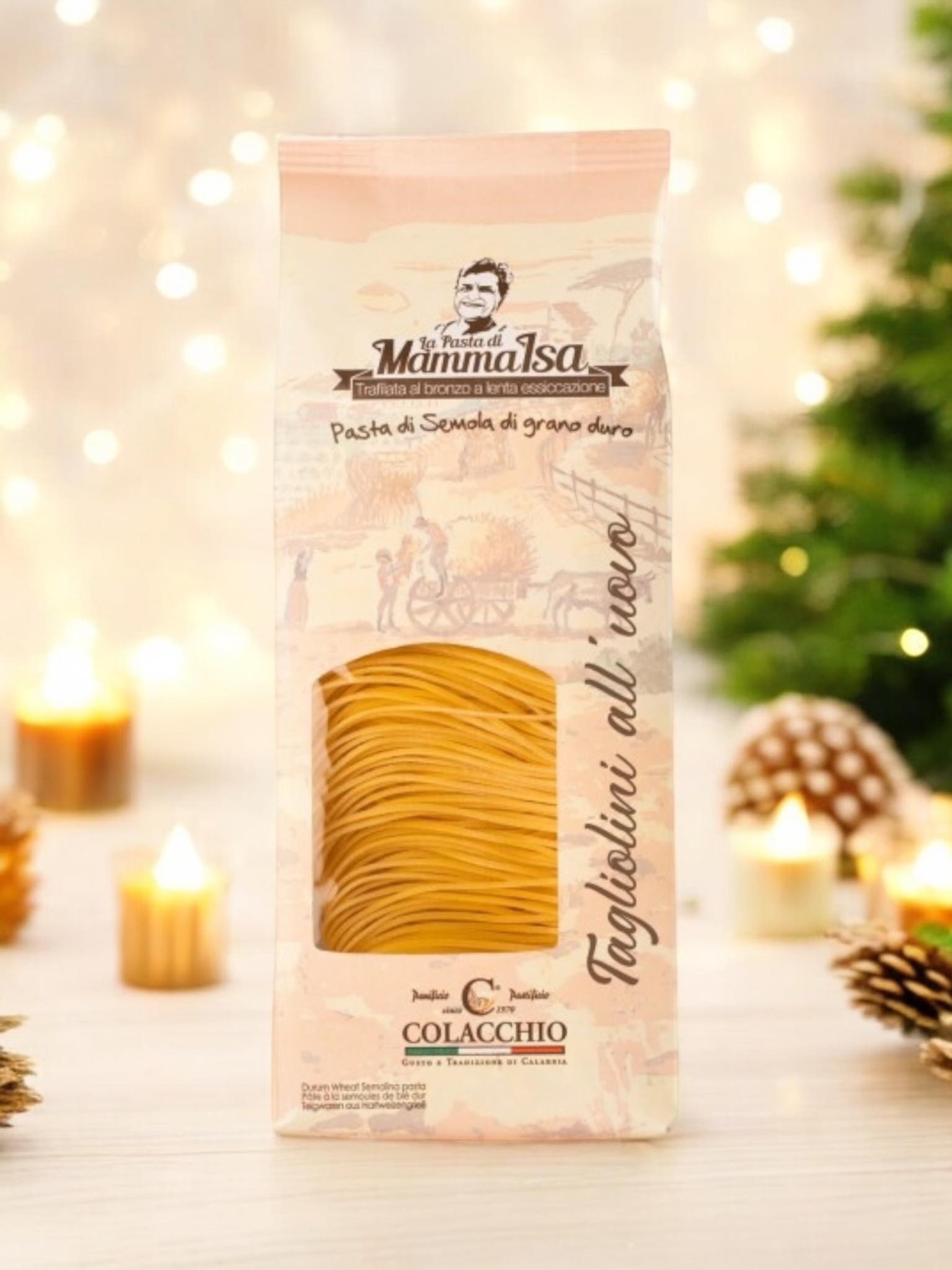 Tagliolini all’Uovo – 250g  Festliche Edition