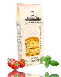 Tagliolini all’Uovo von Mamma Isa – italienische Eiernudeln aus Hartweizengrieß online kaufen bei Bella Italia Store – ideale Pasta für feine italienische Gerichte