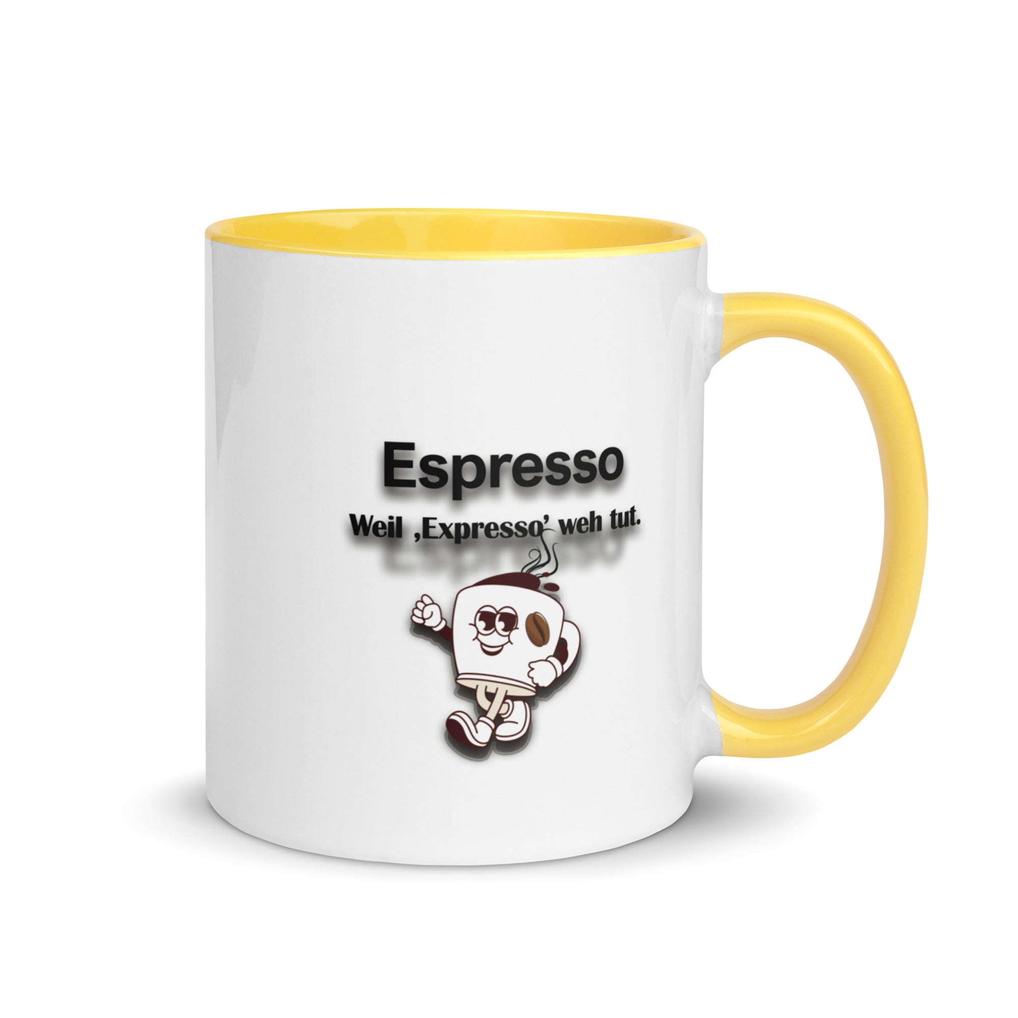 Tasse mit farbiger Innenseite